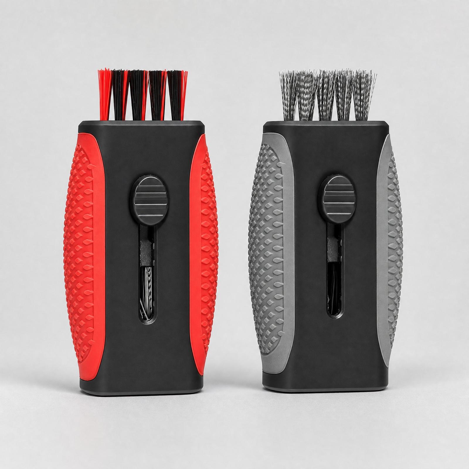 Shoe Brush - 골프공, 신발, 골프 클럽 표면을 청소하는