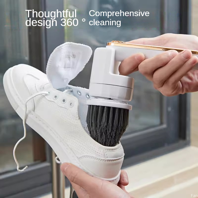 Shoe Cleaning Brush - 휴대용 전기 청소 브러시, 충전식 방수