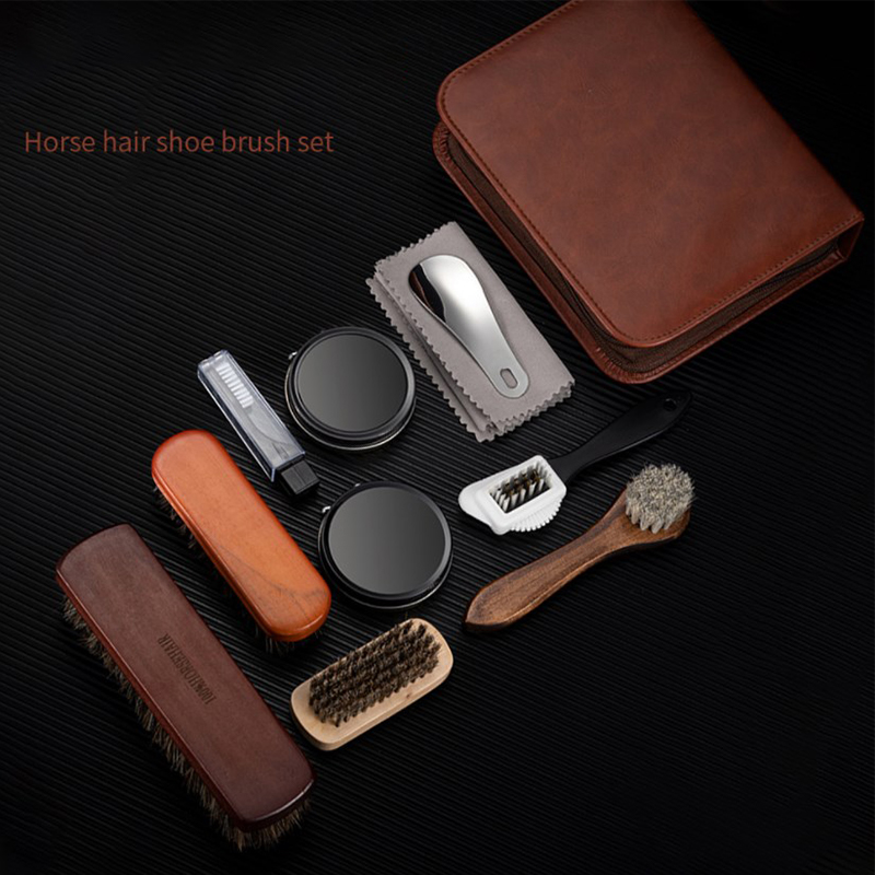 말총 신발 브러시 세트 가죽 관리 청소 연마 도구 클리 - Shoe Cleaning Brush 리뷰 및 가격