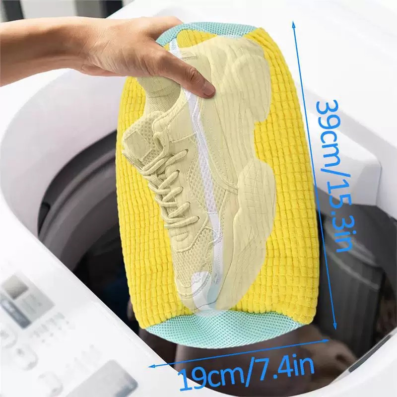 YM 1/2/4개 신발 세탁기 가방 기계 세탁 가능 신 - Shoe Cleaning Brush 리뷰 및 가격