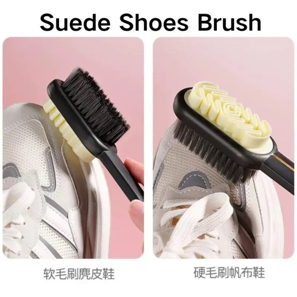 1pc 스웨이드 청소 브러시, 긴 손잡이 2면 고무,  - Shoe Cleaning Brush 리뷰 및 가격